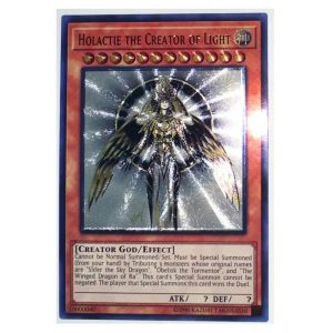 Découvrez l'éclat légendaire de la Carte Yu-Gi-Oh ! - Dieu Créateur Lumière Horakhty