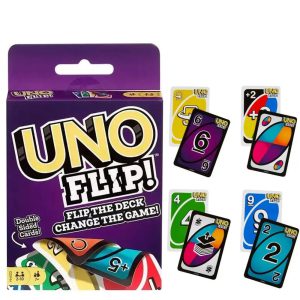 L'Art de Pimenter Vos Soirées Familiales avec UNO FLIP! Un Jeu de Cartes Innovant