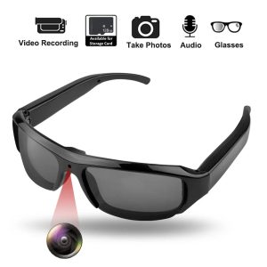 Capturez vos aventures en toute discrétion grâce aux lunettes de soleil caméra 1080P DVR