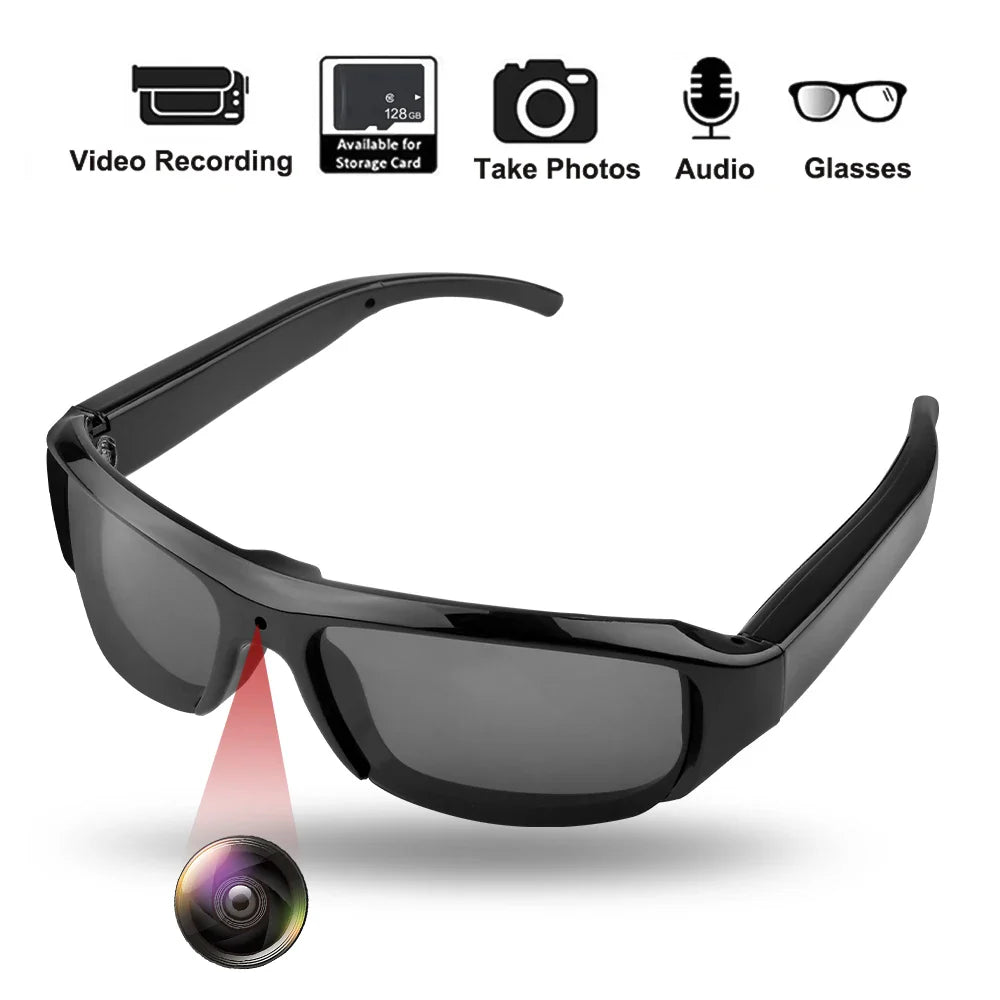 Capturez vos aventures en toute discrétion grâce aux lunettes de soleil caméra 1080P DVR
