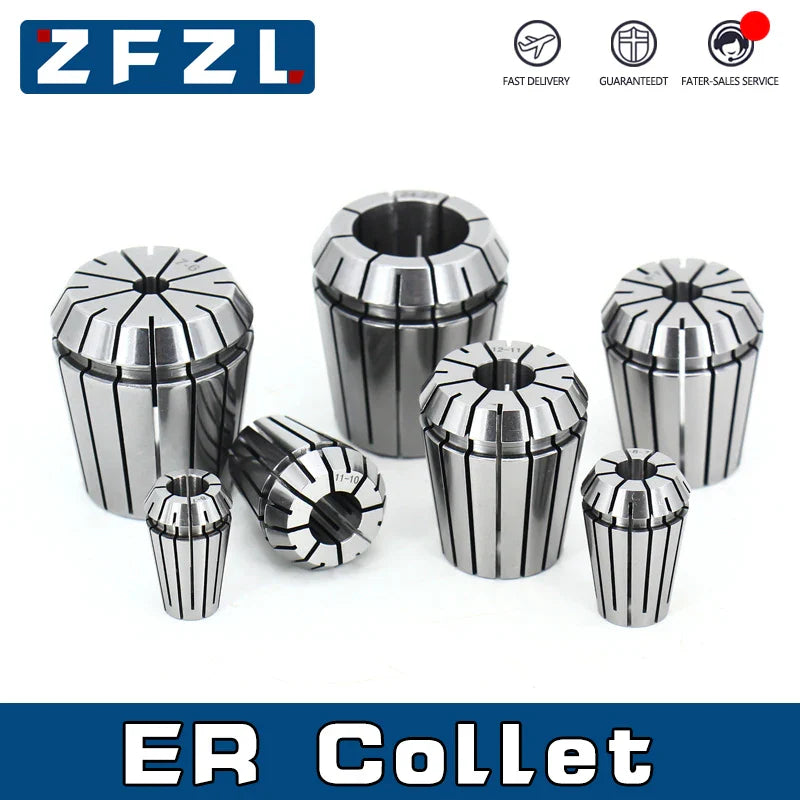 Optimisez votre usinage avec le porte-pinces à ressort ER11, ER16, ER20 : précision et performance à chaque opération