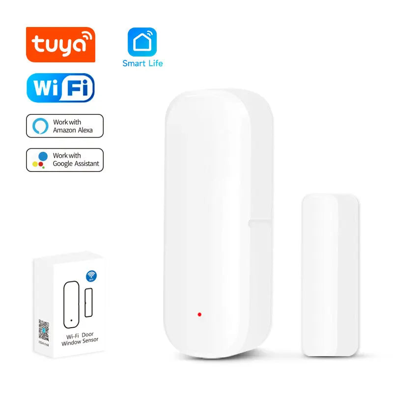 Capteur de Porte et de Fenêtre WiFi Tuya, l'Innovation pour une Domotique Efficace