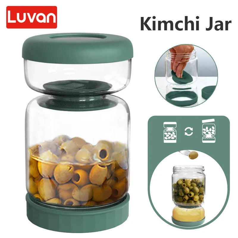 Dynamisez Votre Cuisine avec le Bocal en Verre LUVAN : Le Compagnon Incontournable pour Vos Pickles