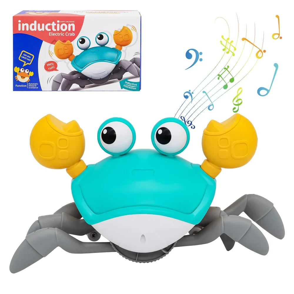 Éveillez la curiosité de vos enfants avec un crabe interactif original et éducatif