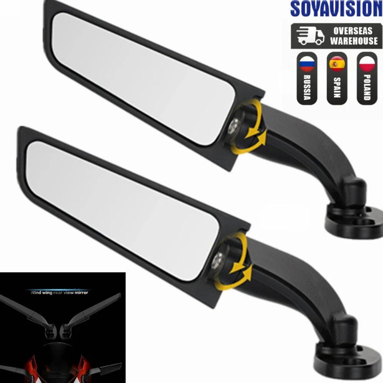 Roulez en Toute Confiance et Style: La Nouvelle Référence des Rétroviseurs Ajustables pour Moto