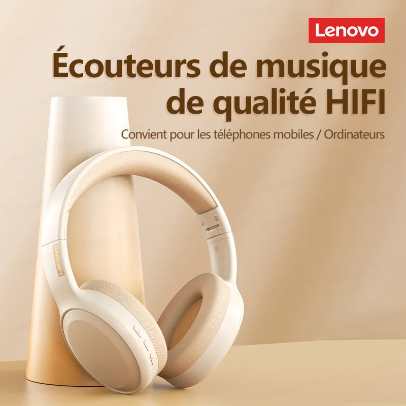 Redécouvrez l'univers sonore avec le casque Lenovo TH30, allié de vos escapades musicales