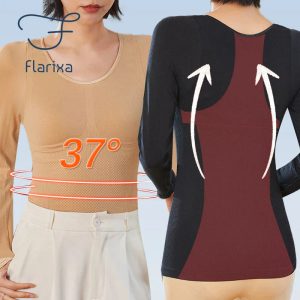 Chauffez Votre Hiver Avec Élégance et Confort : L’Ensemble Thermique Femme Flarixa