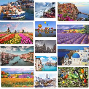 Découvrez le Puzzle Créatif de 500 Pièces : Une Évasion Anti-Stress aux Paysages Variés