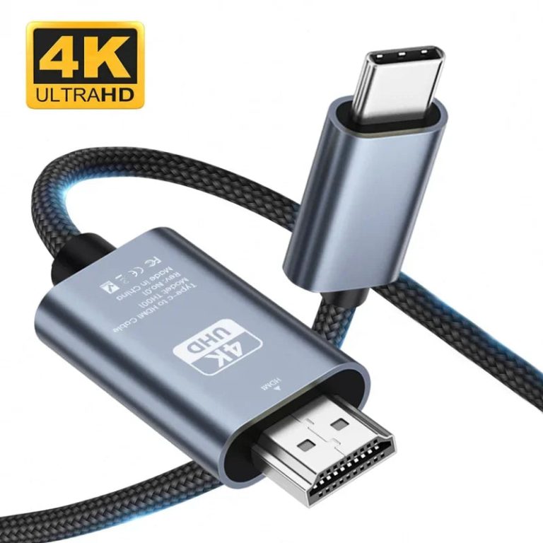 Découvrez une Nouvelle Dimension de Connectivité avec un Câble Adaptateur Type C Vers HDMI 4K 60Hz