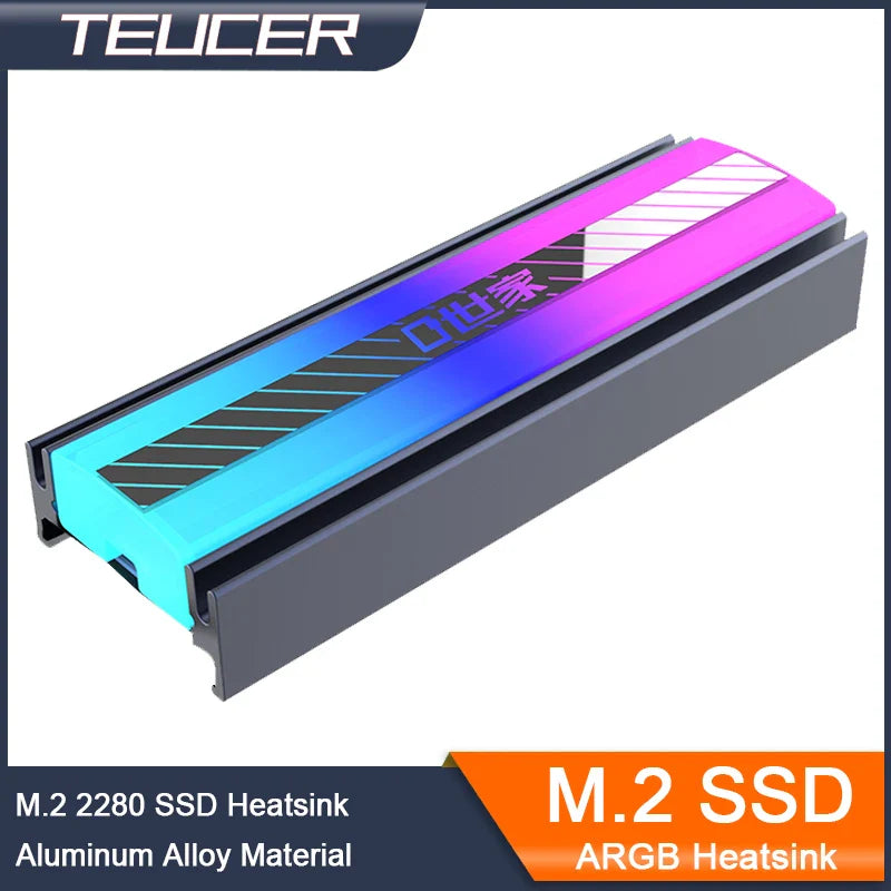 Optimisez votre SSD avec le Dissipateur TEUCER M.2 NVME SSD – Performance et Esthétique Réunies