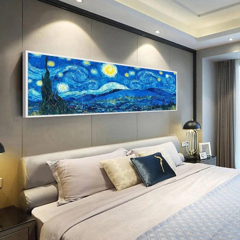 Découvrez l'Art Thérapeutique : Peinture Diamant DIY Nuit Étoilée Van Gogh 5D Ronde Complète