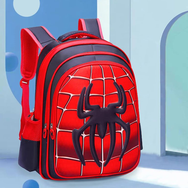 Rentrée Scolaire Réinventée: Le Sac à Dos Araignée 3D Alliant Confort et Style