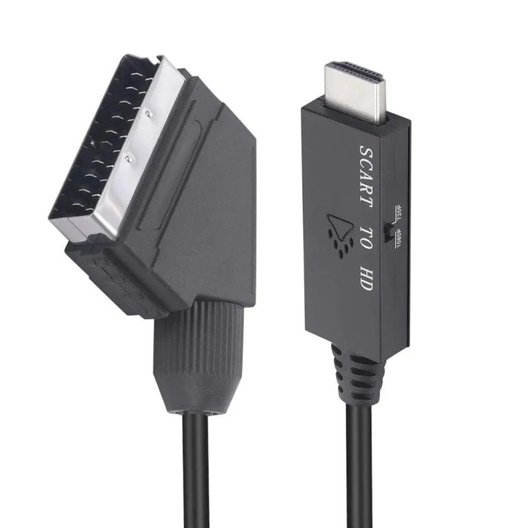 Redonnez vie à vos appareils anciens avec le Câble Scart vers HDMI 1080P