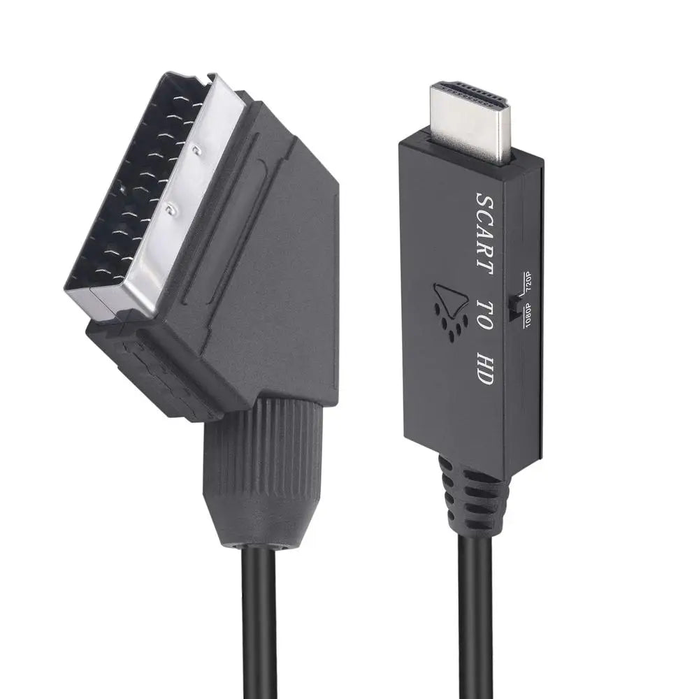Redonnez vie à vos appareils anciens avec le Câble Scart vers HDMI 1080P