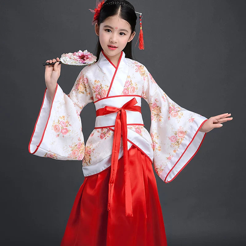 Plongez dans l'Univers Authentique du Kimono Filles Enfants Vintage pour Chorale et Danse