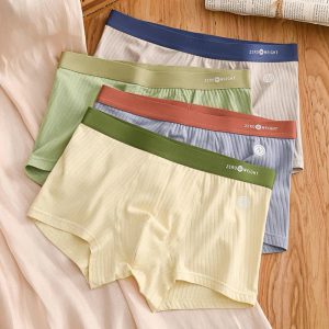 Boxers Hommes en Coton à Rayures : Élégance et Confort au Quotidien