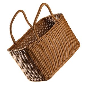 Charme intemporel et polyvalence moderne : Le Panier Pique-Nique Tissé Main en Osier au service de votre quotidien
