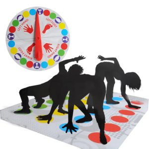 Revivez des Instants Inoubliables avec le Jeu de Société Twister : Quand le Fun Rencontre l’Interaction Corporelle