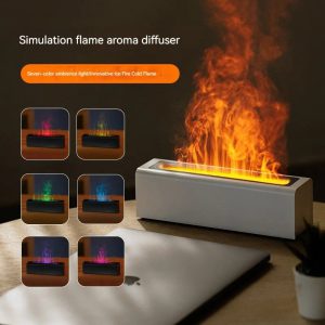 Transformez Votre Quotidien avec un Diffuseur USB Parfum à Flamme Colorée
