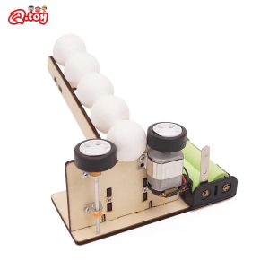 Un Jeu Ingenieux pour Allier Apprentissage et Plaisir : Le Kit Puzzle Bois DIY Machine Lancer STEM