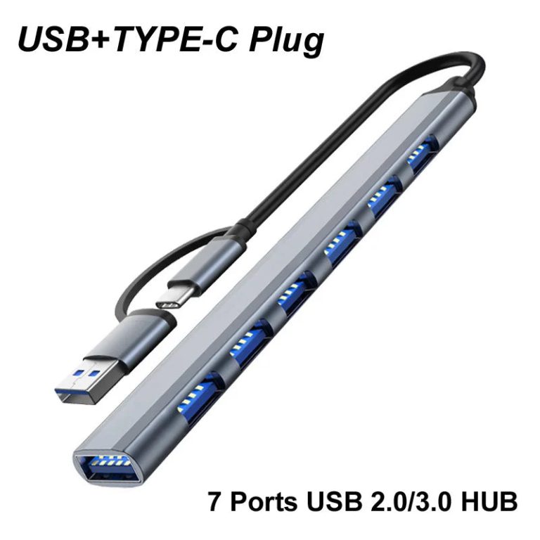 Optimisez Votre Espace de Travail avec un Hub USB 7 Ports Haute Vitesse : Le Choix des Experts