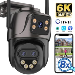 Sécurité à l’Ère du Numérique : Une Révolution avec la Caméra IP HD 6K 9MP Extérieure Zoom 8x WiFi PTZ iCSee