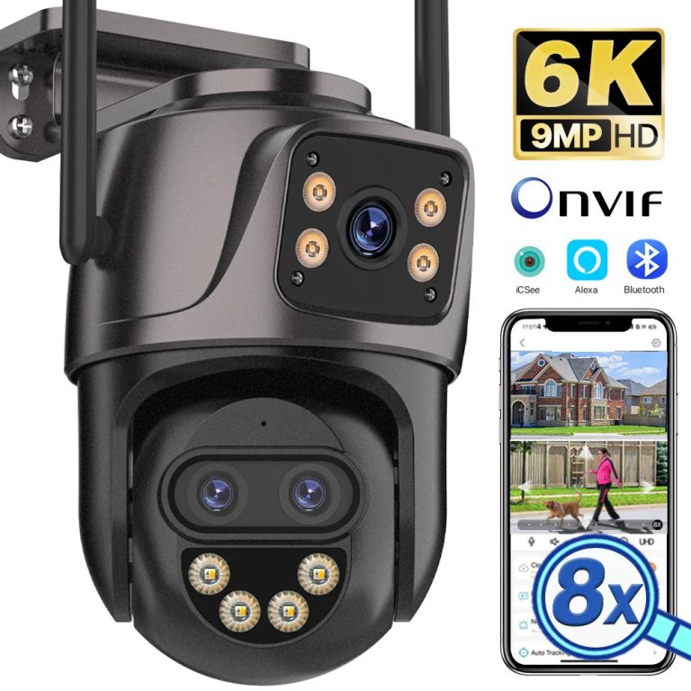 Sécurité à l’Ère du Numérique : Une Révolution avec la Caméra IP HD 6K 9MP Extérieure Zoom 8x WiFi PTZ iCSee