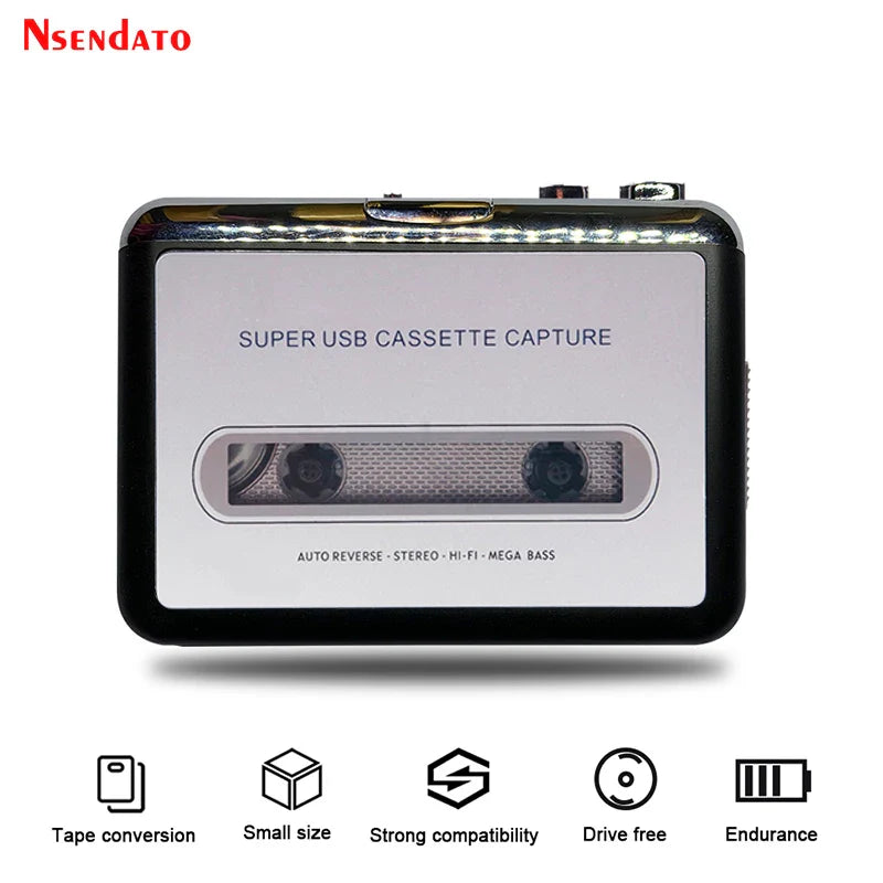 Redécouvrez vos souvenirs grâce à un convertisseur cassette USB portable innovant