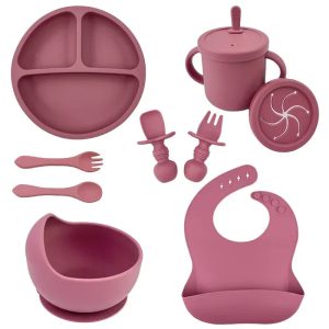 Pourquoi Choisir l'Ensemble d'Alimentation Bébé en Silicone Sans BPA pour des Repas Sûrs et Pratiques?