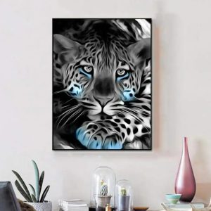 Libérez Votre Artistique Intérieur avec la Peinture Diamant Léopard 5D