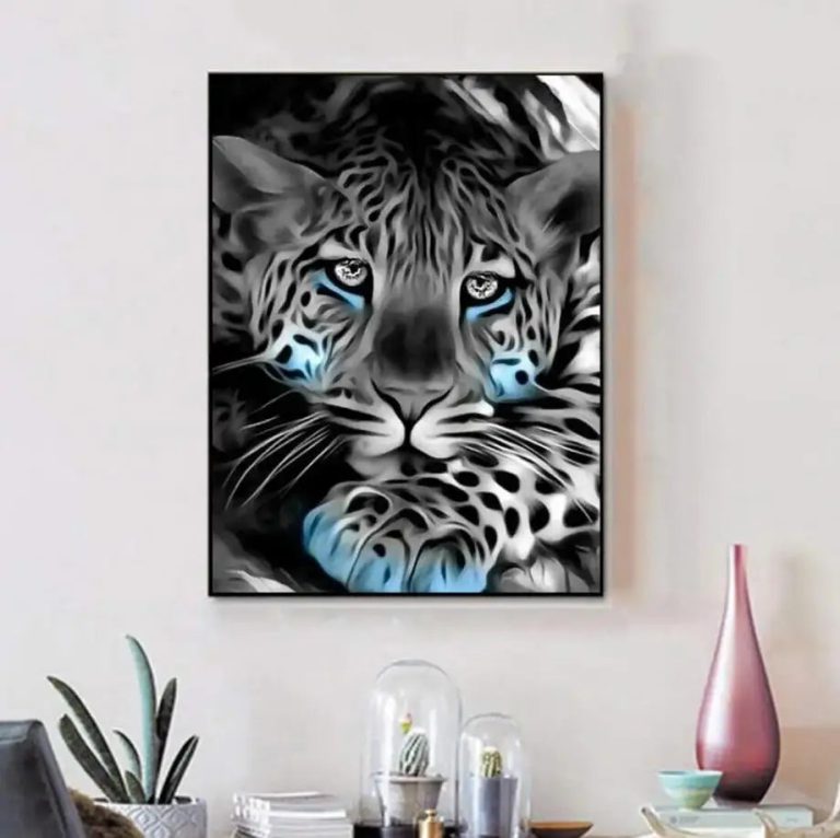 Libérez Votre Artistique Intérieur avec la Peinture Diamant Léopard 5D