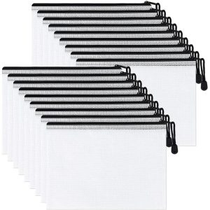 Réinventez votre organisation avec style : découvrez ces pochettes zippées A5 en maille