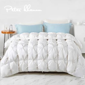 Plongez dans l’Univers du Confort Absolu avec la Couette Luxe en Duvet d’Oie Blanc 3D Bread