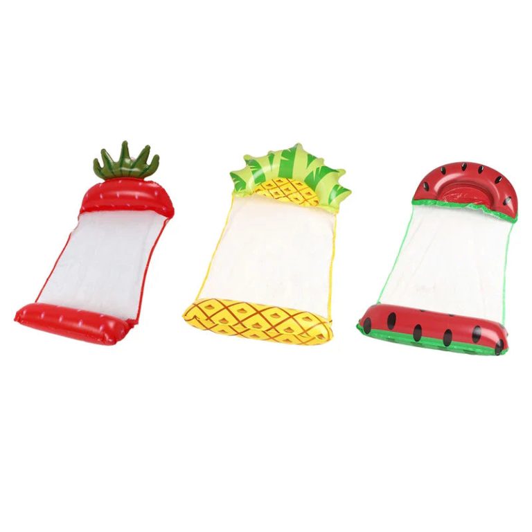 Plongez dans la détente absolue avec notre hamac gonflable en PVC pour piscine