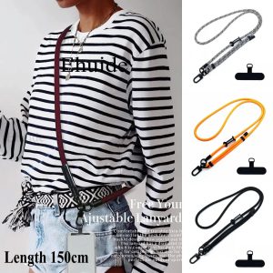 Redécouvrez la liberté de mouvement avec une lanière de téléphone élégante et sécurisée