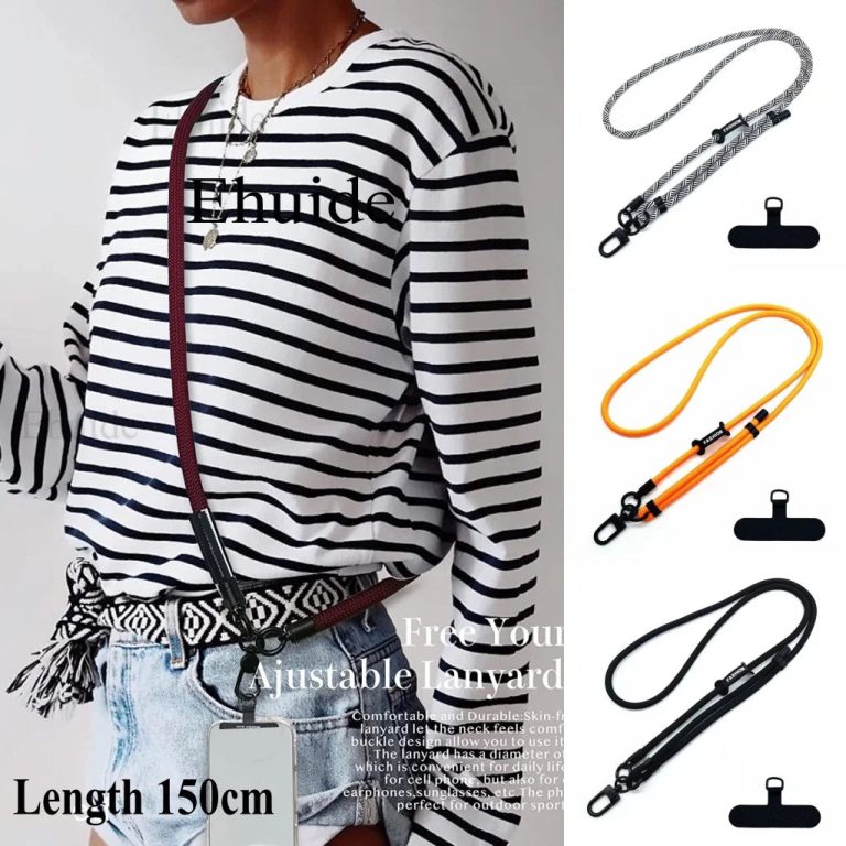 Redécouvrez la liberté de mouvement avec une lanière de téléphone élégante et sécurisée