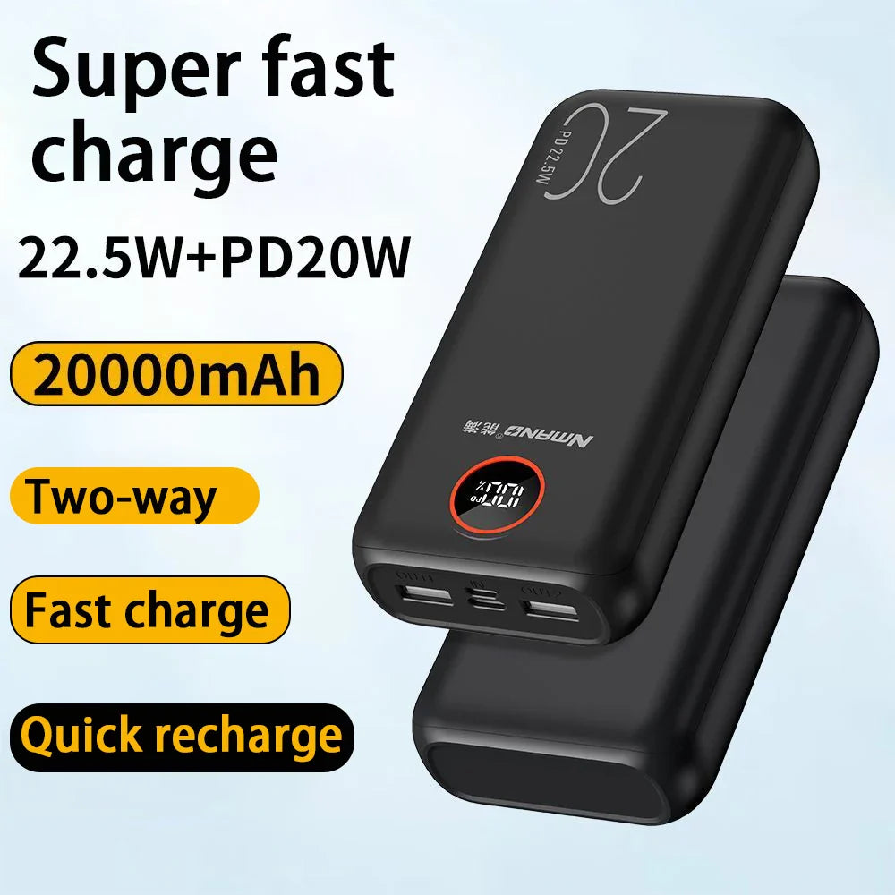 Rechargez-Vie, Rechargez Vos Appareils : La Power Bank 20000mAh qui redéfinit l'autonomie mobile