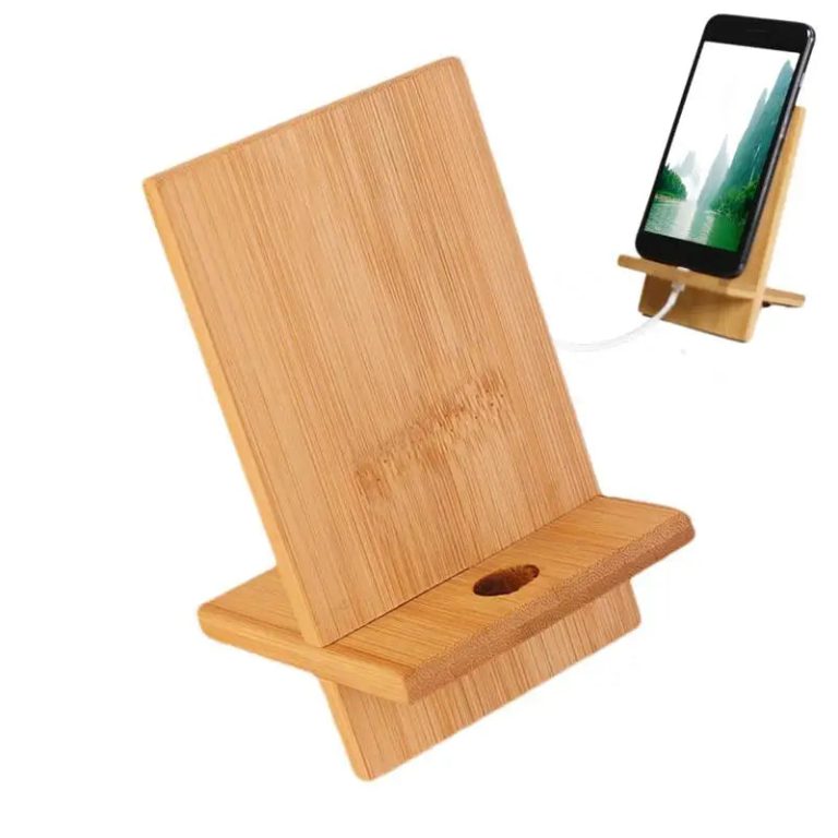 Élégance Naturelle et Ergonomie Exceptionnelle : Le Support Téléphone en Bois qui Révolutionne Votre Quotidien