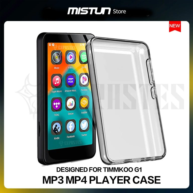 L'élégance et la protection au quotidien : Le cas étui transparent anti-rayures pour lecteur MP3 TIMMKOO Innioasis G1