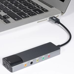 Expérimentez l'Excellence Audio avec une Carte Son USB 6-en-1 Révolutionnaire