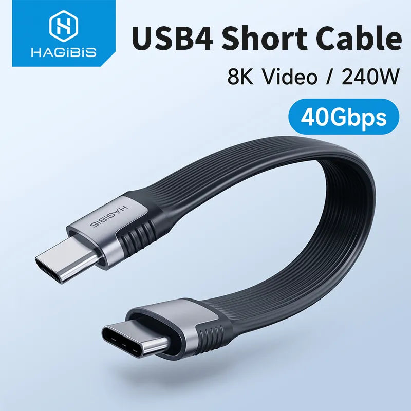 Révolutionnez votre connectivité avec le câble de données Hagibis USB4