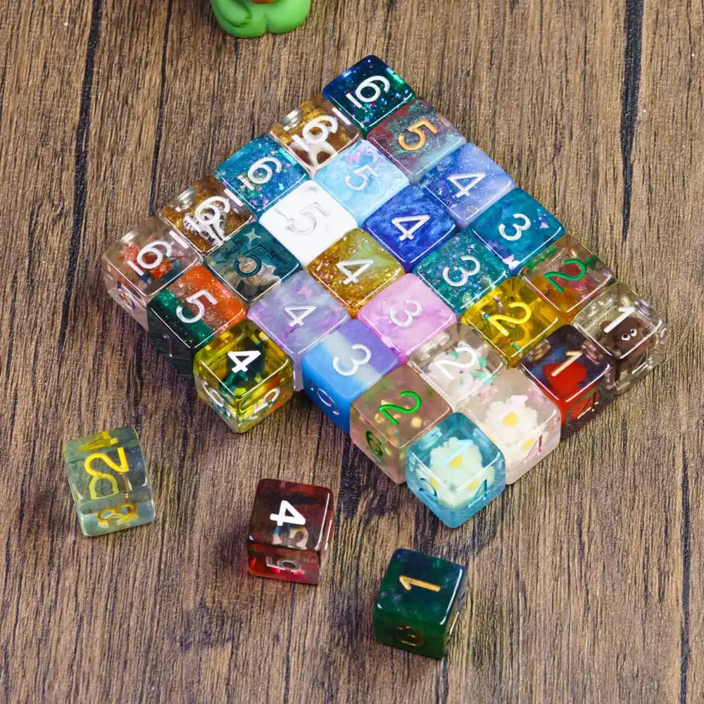 Boostez Vos Parties de RPG avec des Dés en Résine Uniques et Élégants