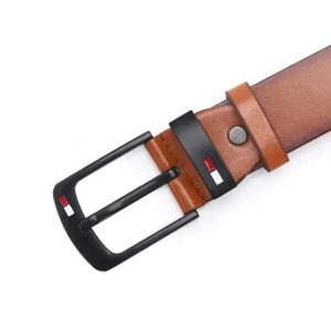 Ceinture Cuir Boucle Alliage Gouttes d’Huile : L’Accessoire qui Réinvente le Style Masculin