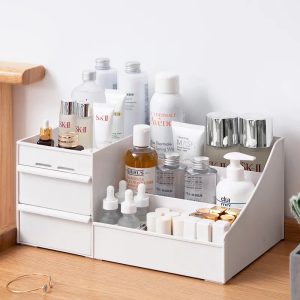 Redécouvrez l'art du rangement avec style grâce à un organisateur cosmétique innovant