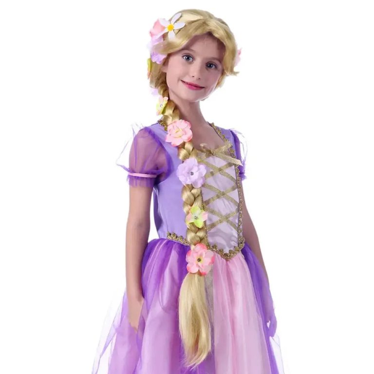 Transformez le Rêve en Réalité : La Perruque Rapunzel Pour de Petites Princesse