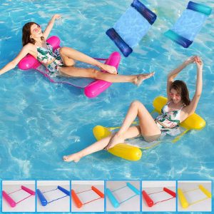 Vivez l'expérience ultime de la détente aquatique avec le nouveau hamac flottant gonflable