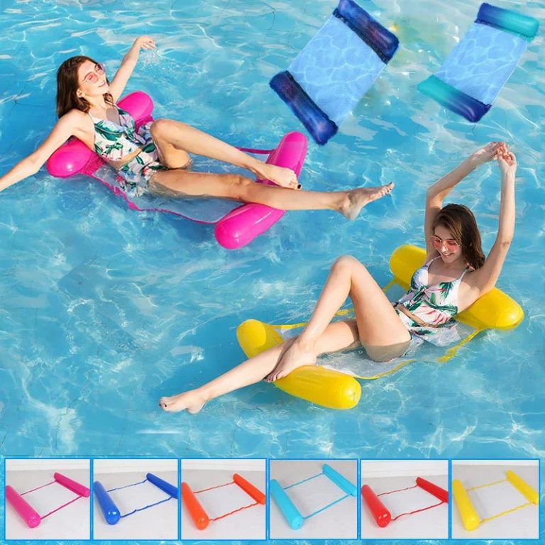 Vivez l'expérience ultime de la détente aquatique avec le nouveau hamac flottant gonflable