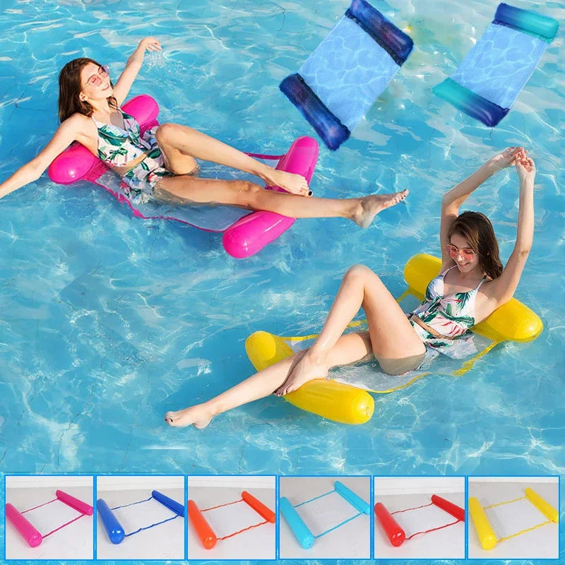 Vivez l'expérience ultime de la détente aquatique avec le nouveau hamac flottant gonflable