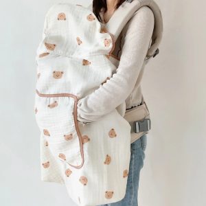 Découvrez l'Enveloppante Bébé Ourson Multifonction pour un Cocon de Douceur