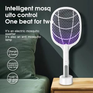 Des nuits paisibles garanties : Découvrez l’efficacité du Tueur de Moustiques Électrique 2 en 1 3000V USB